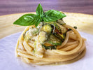 Spaghetti alla Nerano with Provolone Del Monaco - Vesuvio Street Food