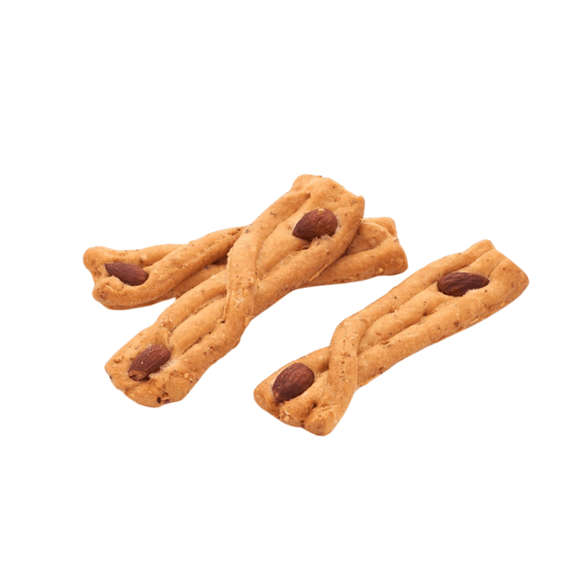 Handmade braids pepper and almonds - 500 gr - Treccine - Vesuvio Street Food