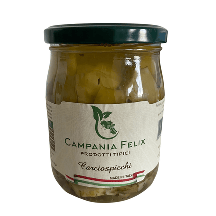 Artichokes in oil - 560 gr - Sott'olio - Vesuvio Street Food
