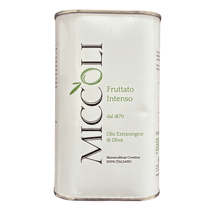 Fruity and intense extra virgin olive oil - 0,5 Lt. - Olio Extra Vergine - Vesuvio Street Food