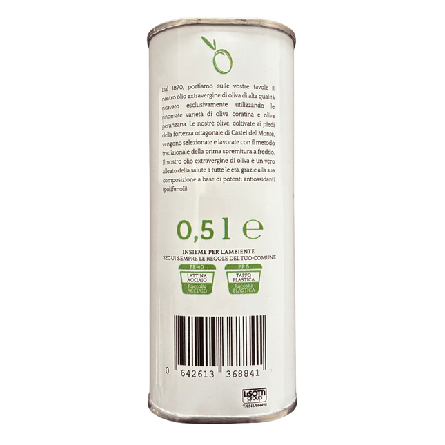 Fruity and intense extra virgin olive oil - 0,5 Lt. - Olio Extra Vergine - Vesuvio Street Food