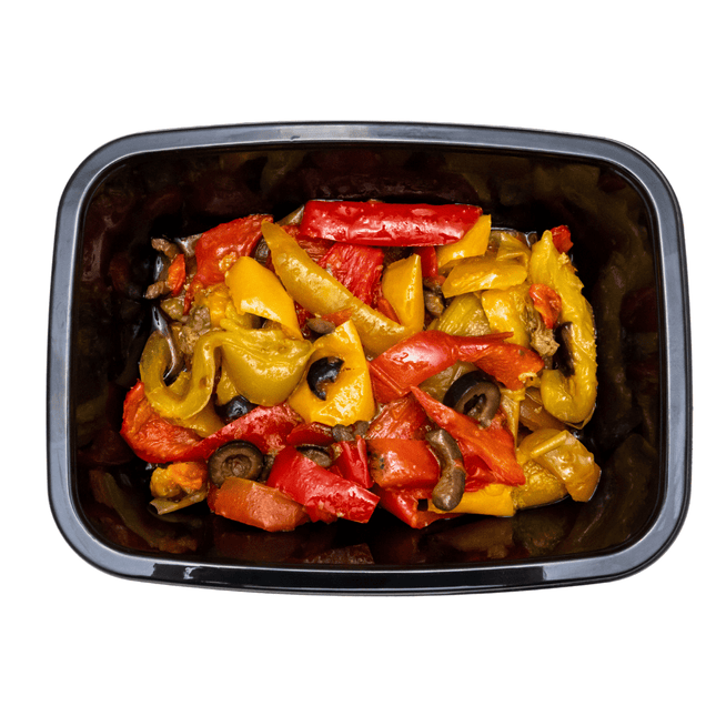 Peppers olives and capers - 200 gr - Contorno - Vesuvio Street Food