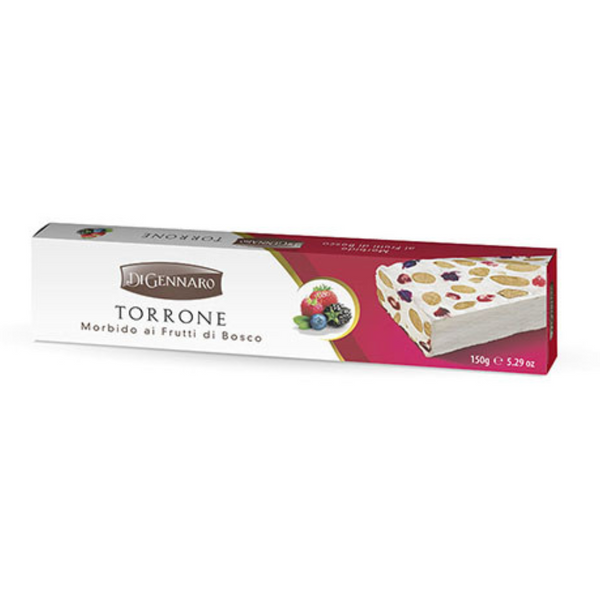 Soft nougat with berries - 150 gr