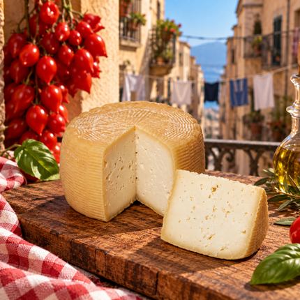 Bagnolese Pecorino Cheese – 270 gr - Pecorino cheese - Vesuvio Street Food