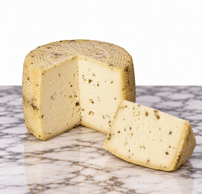 Bagnolese Pecorino with Rocket – 250 gr - Pecorino cheese - Vesuvio Street Food