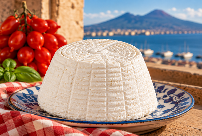 Buffalo Ricotta – 500 gr. - Fresh Cheese - Vesuvio Street Food