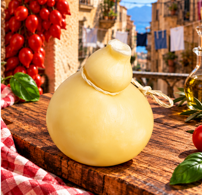 Caciocavallo with buffalo milk - 550 gr - Formaggio - Vesuvio Street Food