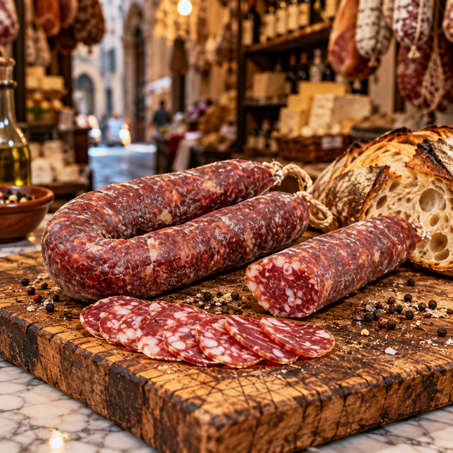 Curved Sausage – 500 gr. - Aged cured meats - Vesuvio Street Food