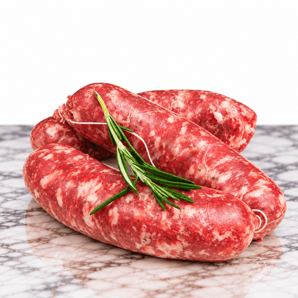 "Hand-cutted" Neapolitan Sausages - 1 kg. - Fresh cured meats - Vesuvio Street Food