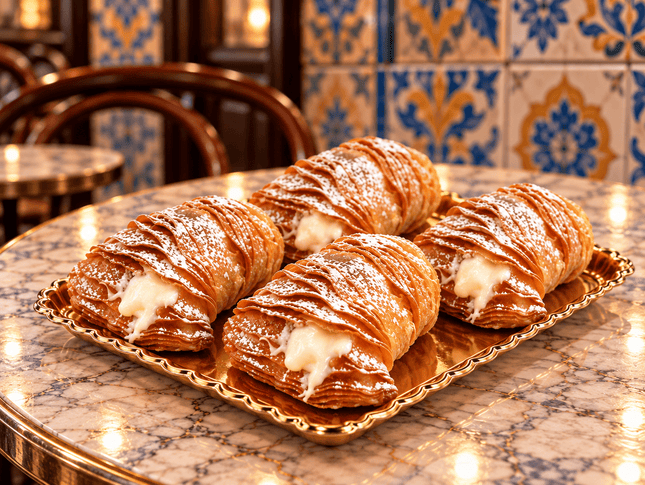 Lobster tail with coffee cream - 4 Pz. - Dolce - Vesuvio Street Food