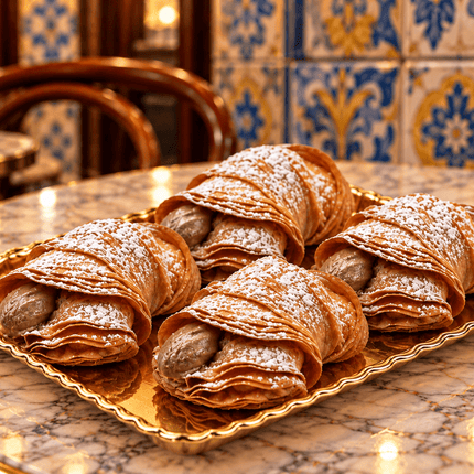Lobster tail with hazelnut and cocoa cream - 4 Pz. - Dolce - Vesuvio Street Food