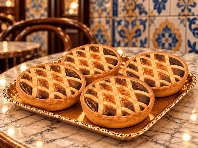 Mini Neapolitan Pastiera - 4 Pz - Pastiera - Vesuvio Street Food