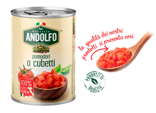 Tomatoes in tomato juice – 400 gr. - Conserva Di Pomodoro - Vesuvio Street Food