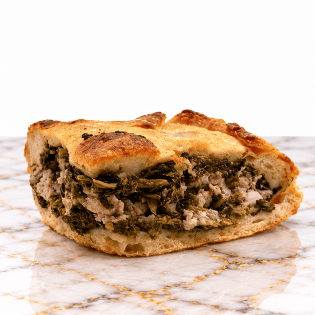 Pizza sausage and friarielli - 1 kg - Rosticceria - Vesuvio Street Food