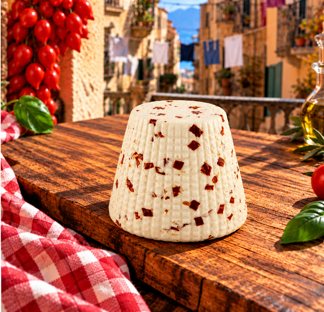 Seasoned ricotta cheese with chill pepper - 400 gr - Vesuvio Street Food
