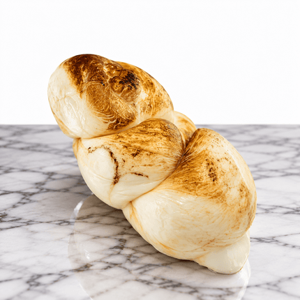 Smoked Braided Buffalo Mozzarella – 520 gr. - Fresh Cheese - Vesuvio Street Food