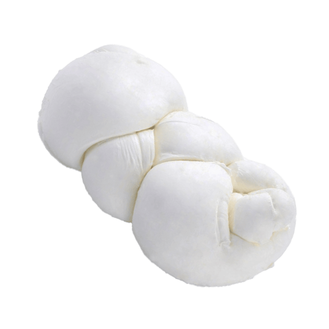 Braided Buffalo Mozzarella – 520 gr. - Fresh Cheese - Vesuvio Street Food