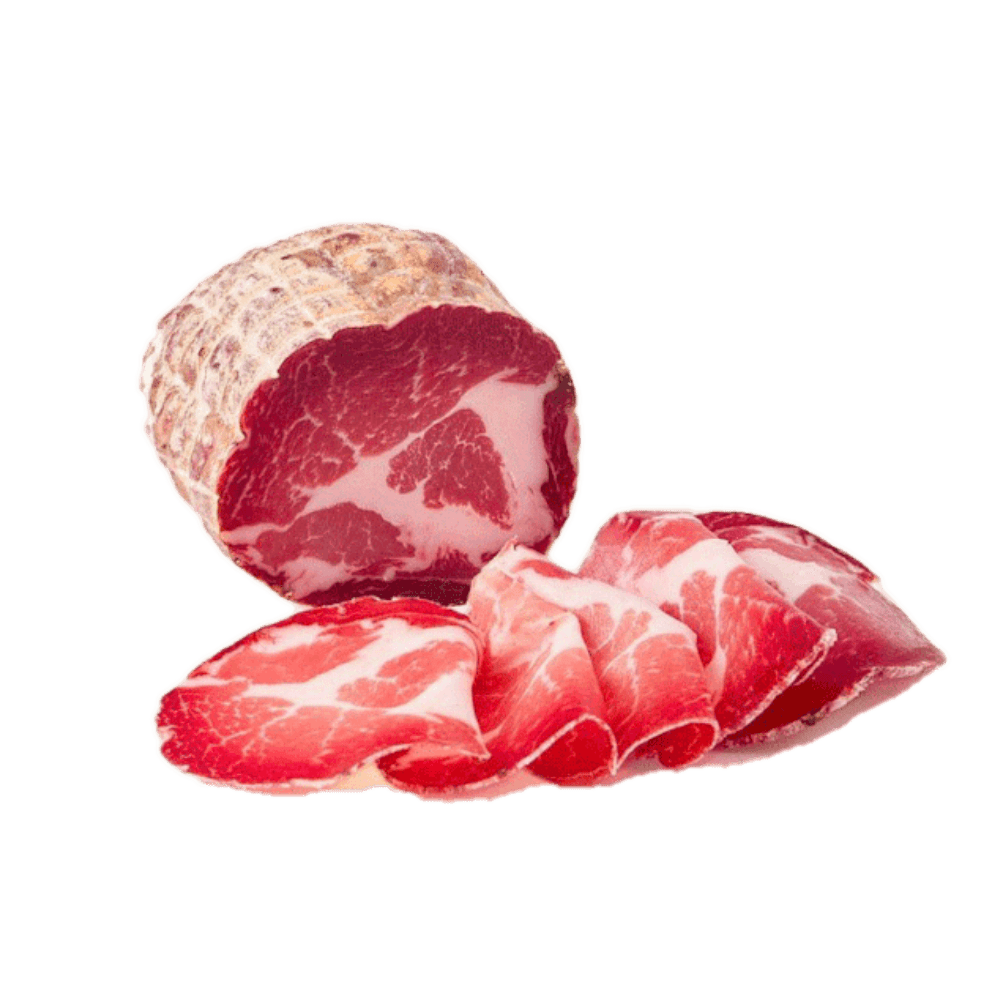 Capicollo Neapolitan Capocollo 250 gr. – Traditional Italian Cold Cut | Vesuvio ...