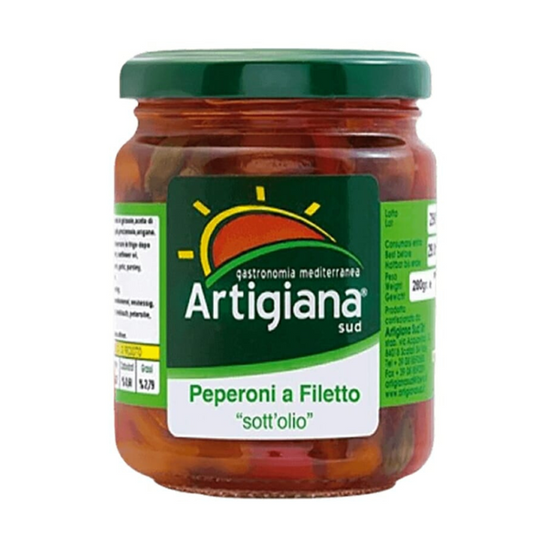Fillet peppers - 280 gr