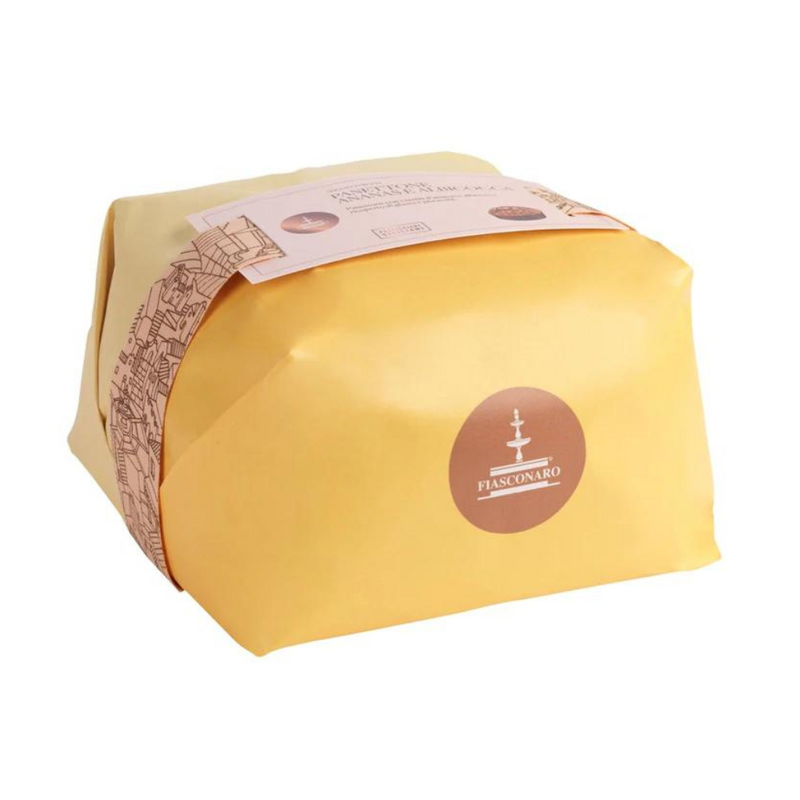 Panettone with pineapple and apricot candied fruit - 1 kg