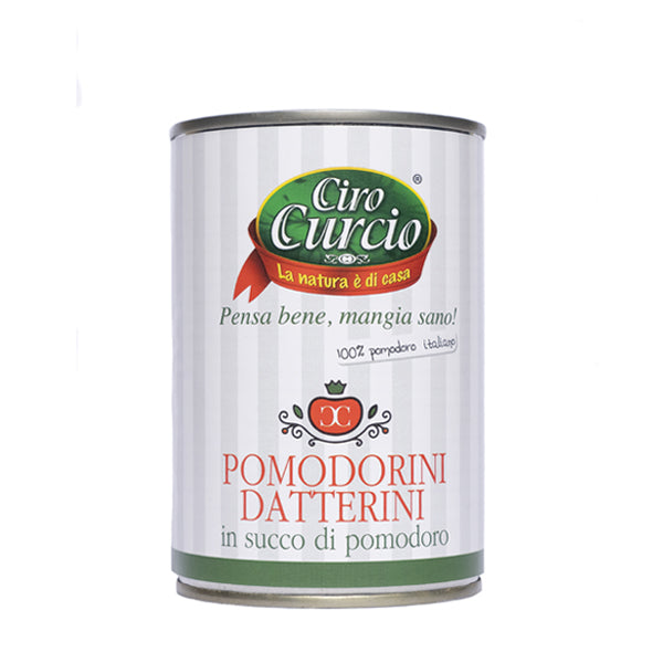 Datterini cherry tomatoes in tomato juice - 400 gr